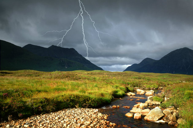 Are fish affected by thunderstorms?