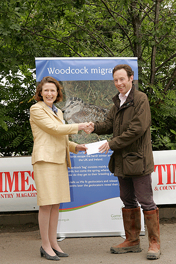 A £5,000 boost for woodcock