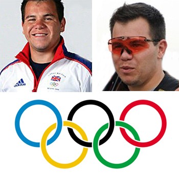 Shooting gold medal in men&#8217;s double trap pairs