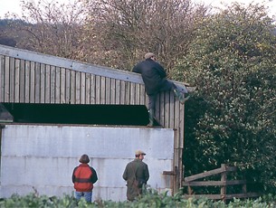 If my pheasant lands on the land opposite, is it still mine?