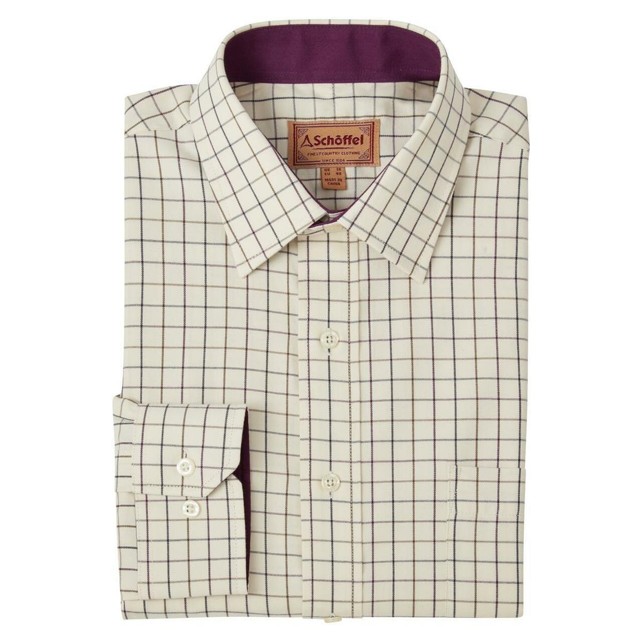 schoffel mens burnham tattersall shirt