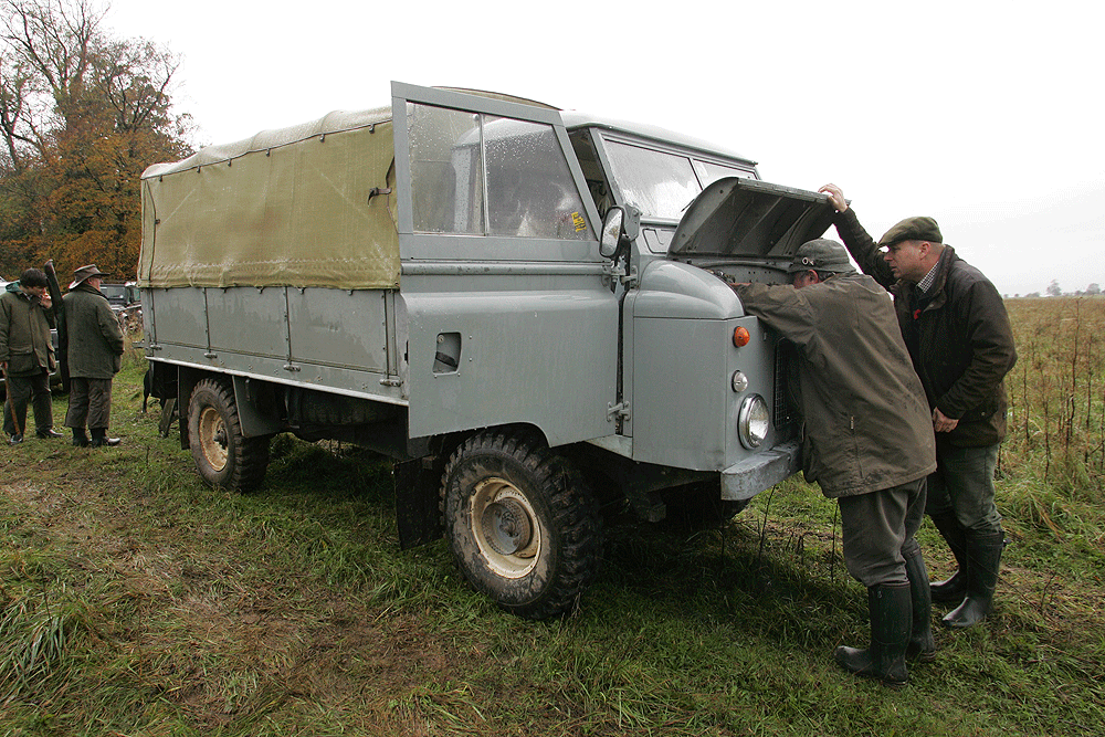 Netheravon shoot in Wiltshire