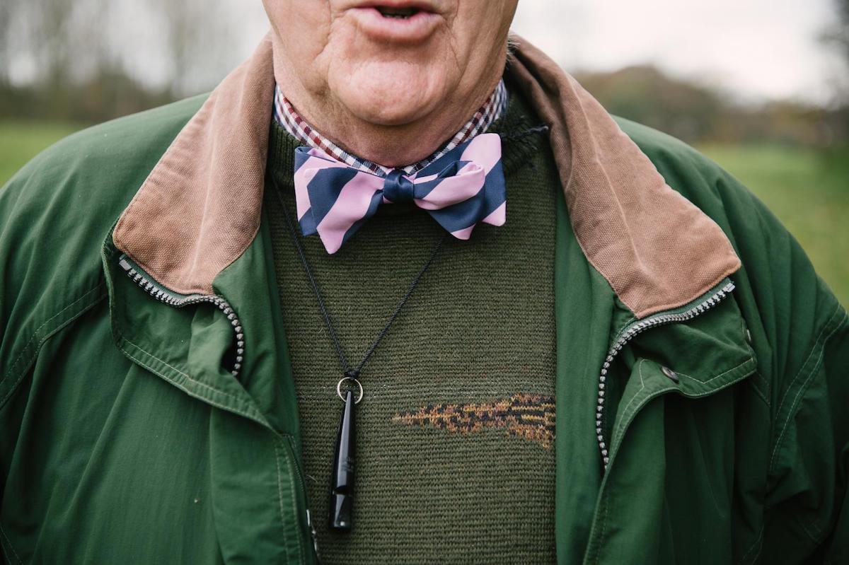 Bow tie worn by shooter 