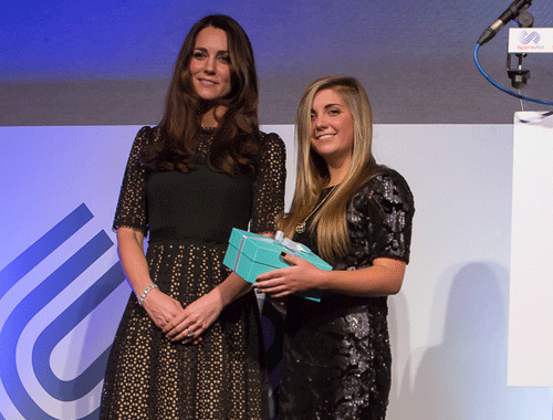 Amber Hill wins SportsAid award