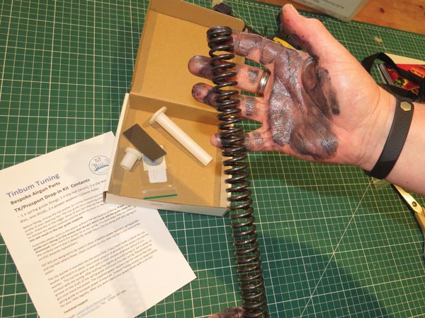 How to lubricate your airgun springer