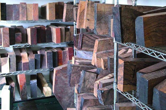 walnut blocks for guns 