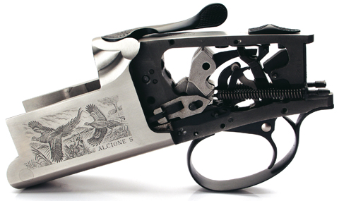 Franchi Alcione internal trigger mechanism.