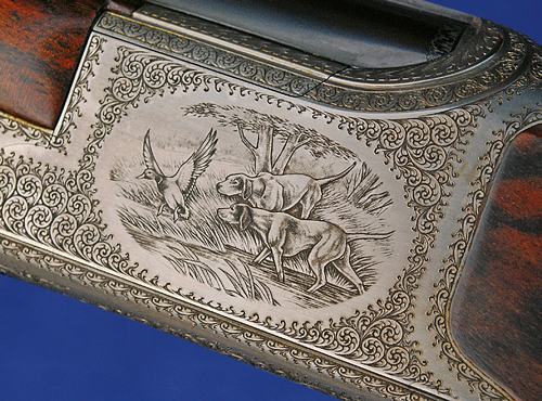 Browning B25 16-bore shotgun scene