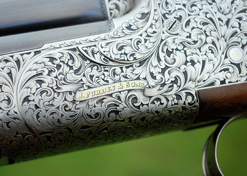  Purdey Woodward shotgun 