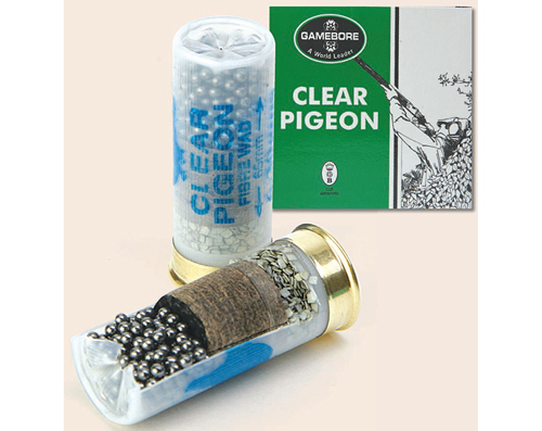 Pigeon shooting cartridges.