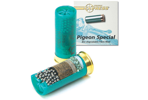 Pigeon shooting cartridges.