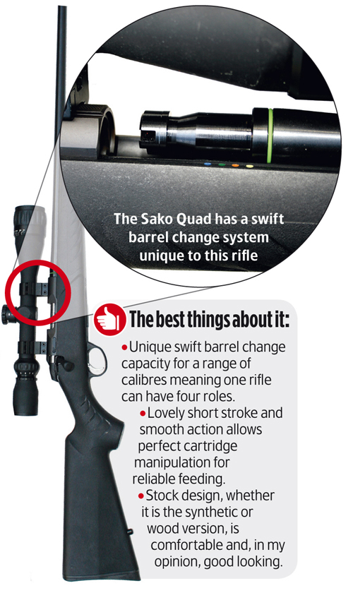 Sako Quad rifle