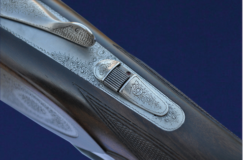 ></noscript></img><br />
<br />
There was weight between the hands. The stock shapes were near perfect. The round fore-end, which is full but not too full, promoted front hand control. <br />
<br />
The grip has enough radius to allow for good rear-end control ? though the rear hand should never dominate the mount it does fulfil a vital role ? nor, is the grip so acutely angled as to make holding the gun up in safe ready position uncomfortable (as is the case with some full-pistol designs). <br />
<br />
Felt recoil was low because of the well-designed stock and the larger-than-average bore dimension (the overall weight did no harm either). <br />
<br />
The Hercules was pointable because of its relatively long, light, narrow-ribbed barrels. <br />
<br />
Is it worth the money? I?m not sure, but it sets a superb example with regard to form, finish and specification and has that magic quality of shootability.<br />
</p>
<h3>EJ Churchill Hercules shotgun</h3>
<p><strong>£17,500</strong> <em>plus VAT</em><br />
<br />
www.ejchurchill.com<br />
</p>
<h2><a href=