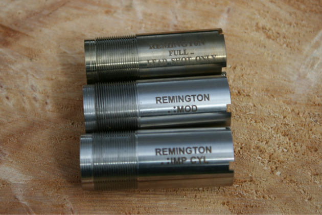 Remington V3 chokes