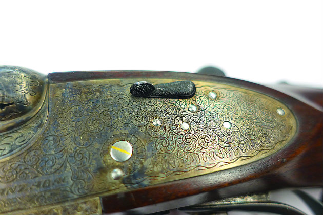 Engraving on AYA No 2 28 bore 