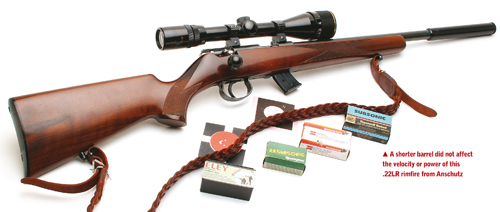 Anschutz XIV Carbine .22LR rifle review