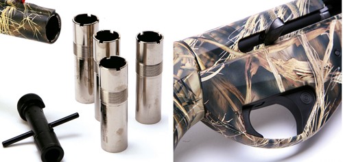 Benelli Vinci semi-auto camo shotgun.