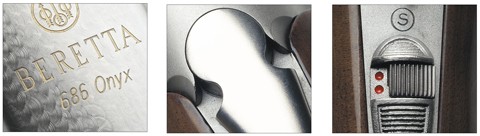 Beretta Onyx shotgun details.