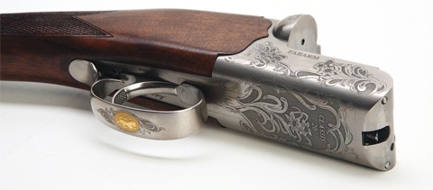 Fabarm Classis 20 shotgun action.
