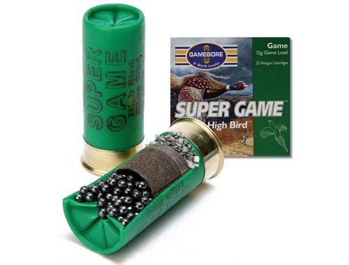 GAMEBORE SUPER GAME shotgun cartridges