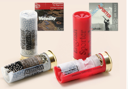 Kent and Lyavale shotgun cartridges
