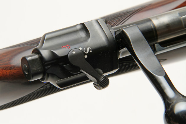 Rigby Highland rifle safety 