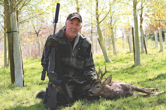 roebuck with stalker