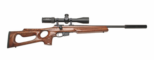 Anschütz 1761 walnut thumbhole .17 HMR