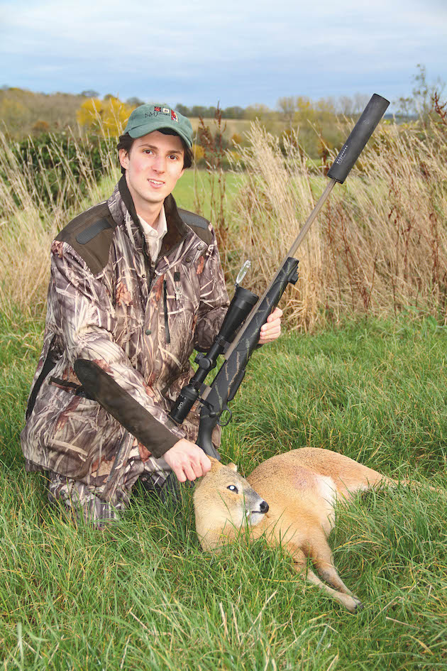 Chinese water deer shot 