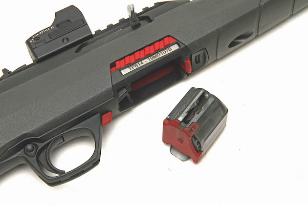 Rifle safety mechanism