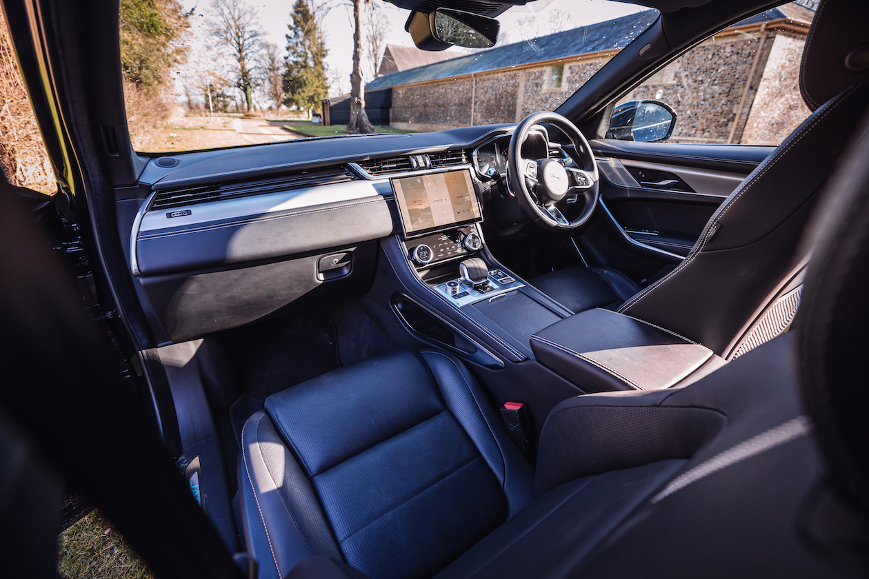 Jaguar interior