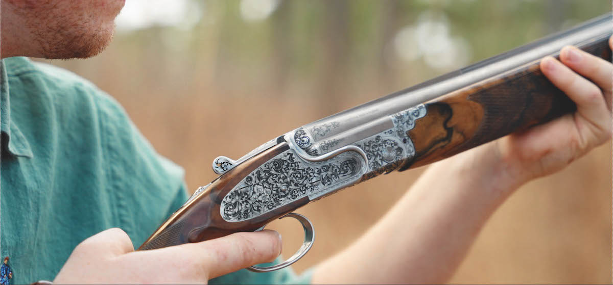 scroll pattern on Longthorne Berkley 