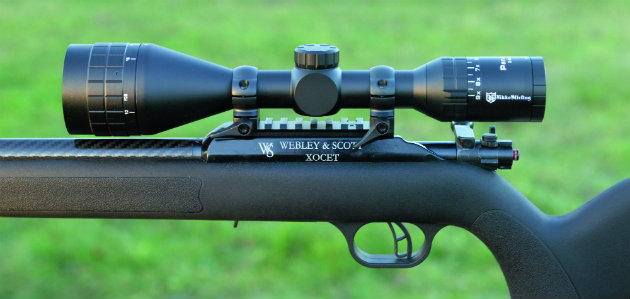 Rifle scope for Webley & Scott Xocet 