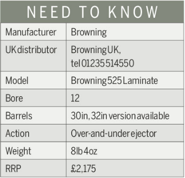 BROWNING 525 LAMINATE