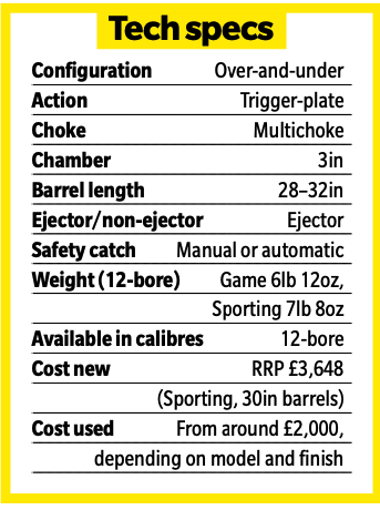 Blaser F16 specs 