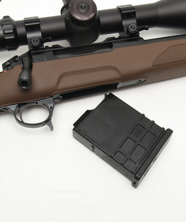 Rifle cartridge holder