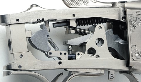 Krieghoff K20 shotgun trigger.