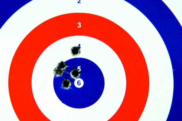 Low-velocity rounds such as the RWS Z-Lang proved very accurate for short-range use