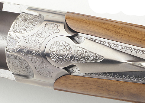 Beretta 687 EL Gold Pigeon II toplever.