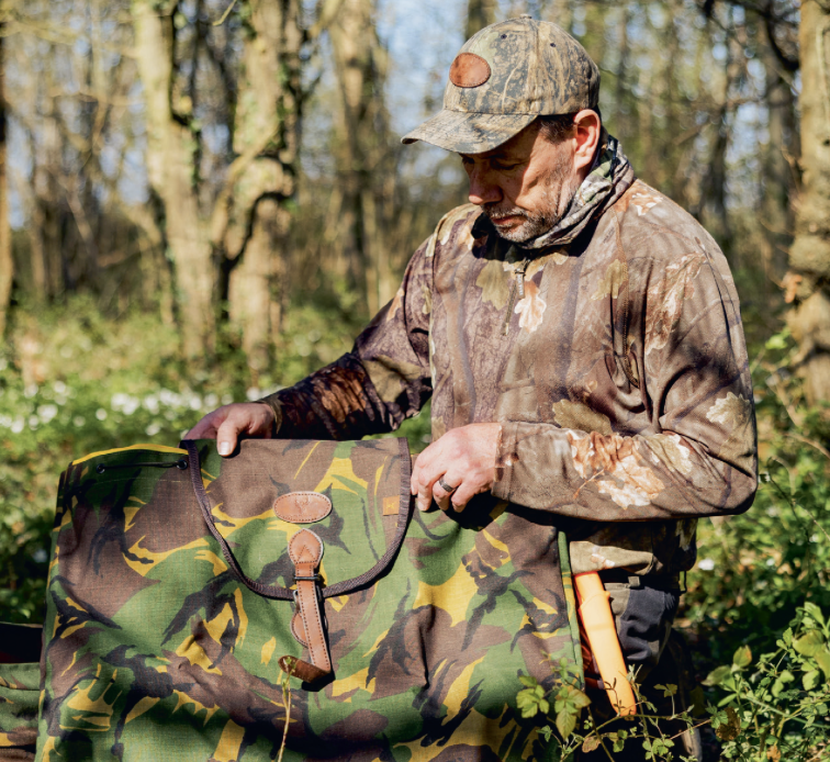 Keith Edmunds with Ogden’s Compact Waist Pack Roe Sack MK2