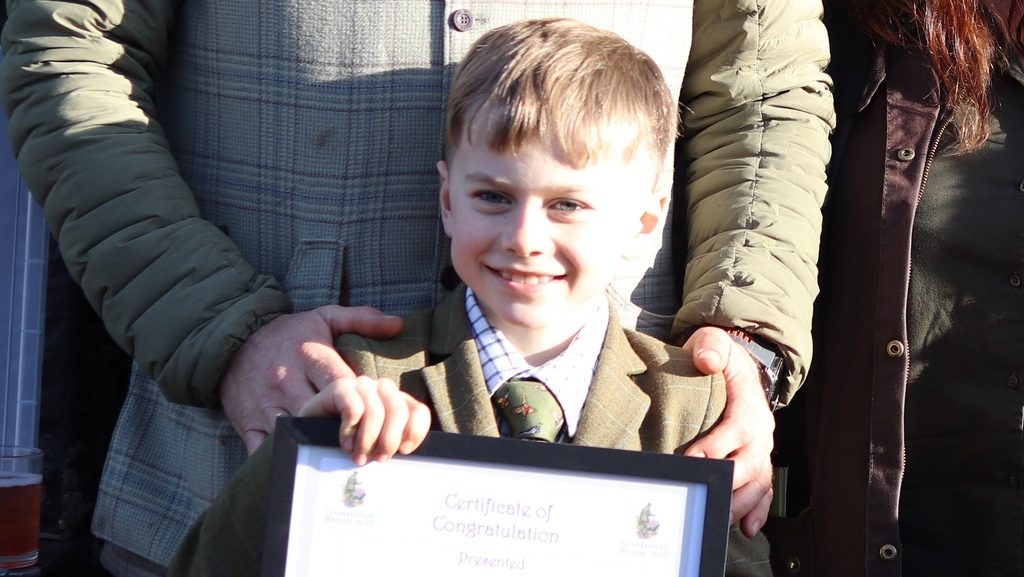 Eight-year-old named Junior Gamekeeper of the Year