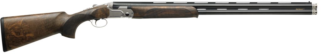 Beretta DT11 Sporting over-under shotgun full-length product shot on white background