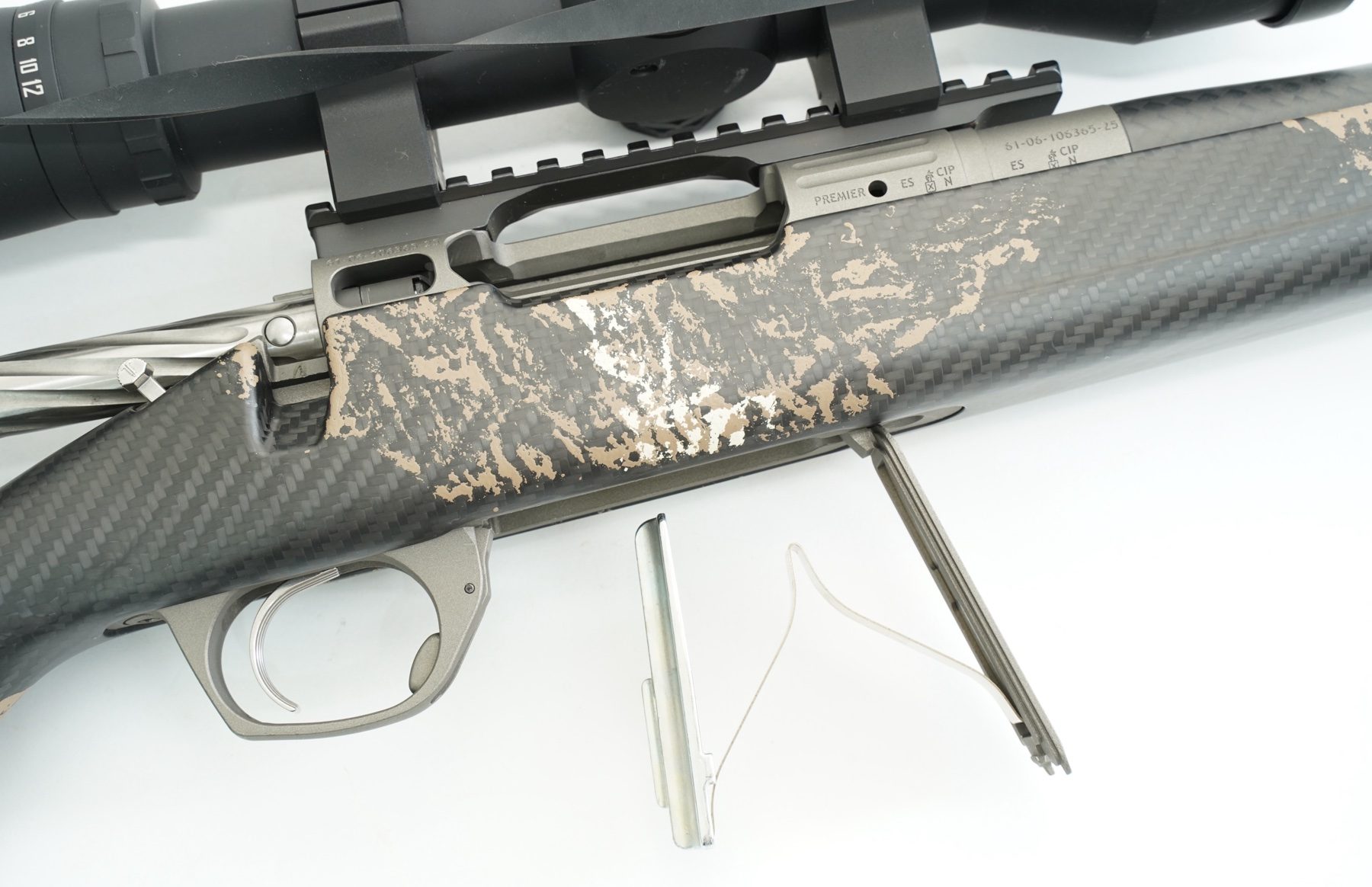 Hinged floorplate and metal trigger-guard on the Bergara CIMA Pro