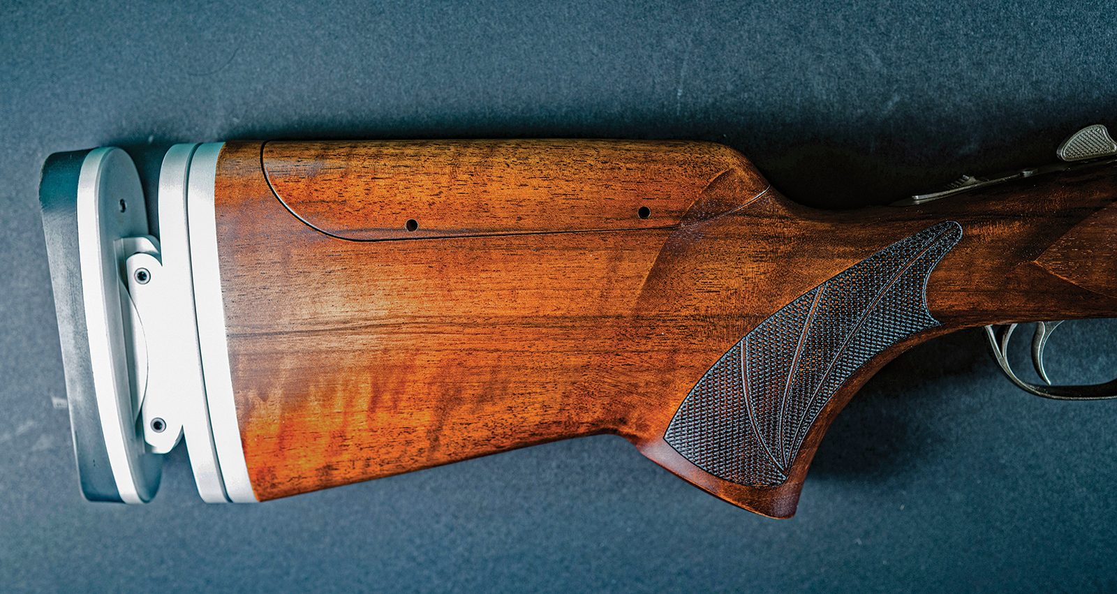 Webley & Scott DT Pro adjustable comb and Jones-style butt plate