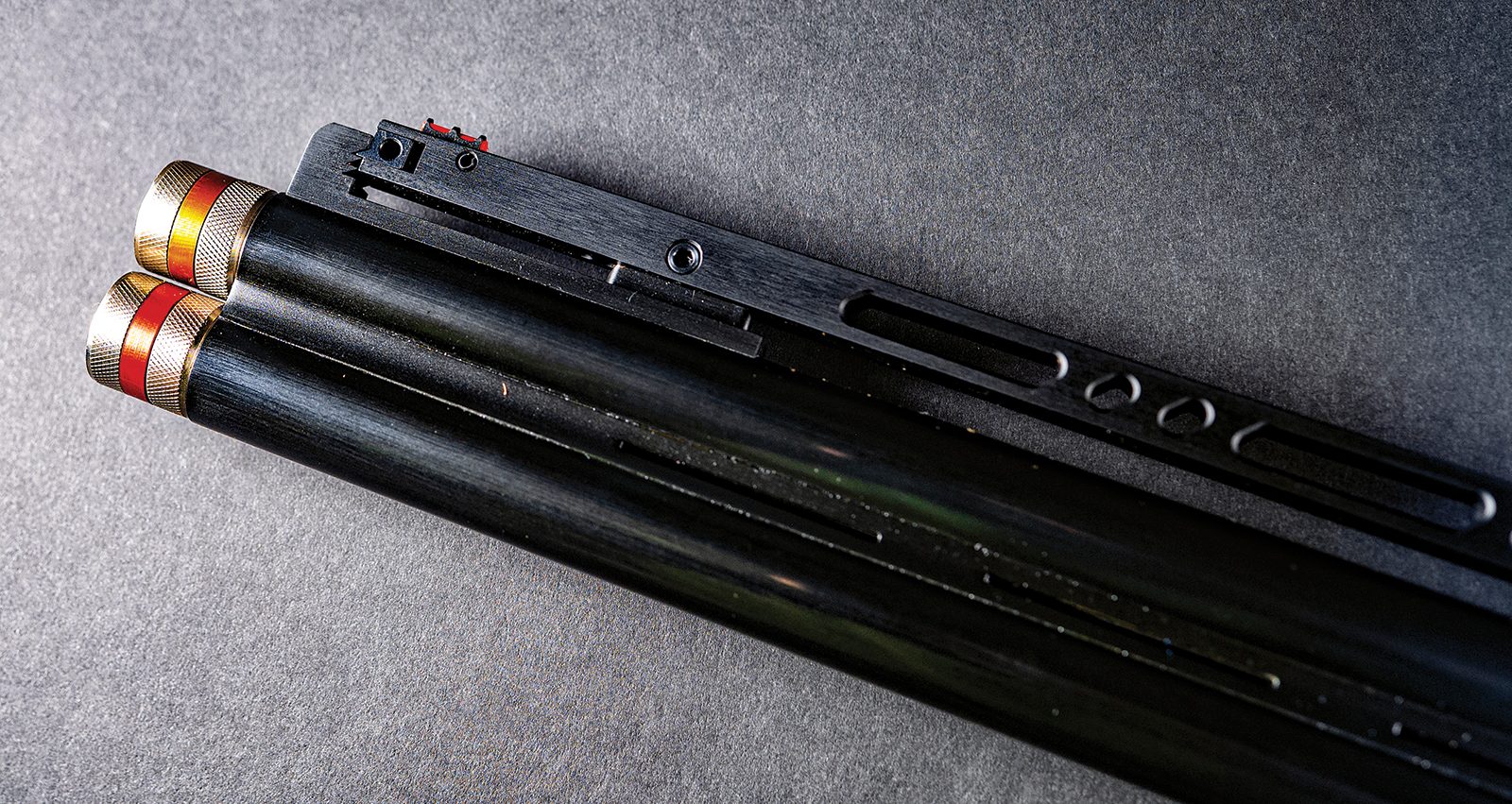 Webley & Scott DT Pro multichoke barrels with adjustable 11mm high rib