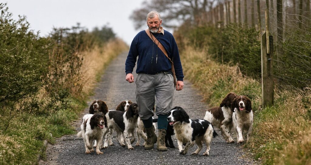 Teaching very old tricks to new dogs: gundog trainer John Cook at 80