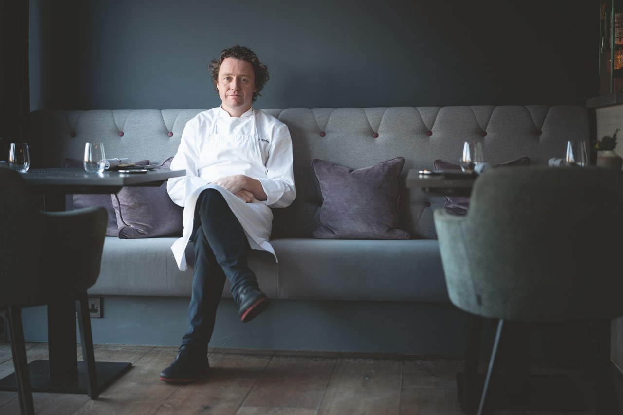 Chef Tom Kitchin at his Leith restaurant, one of the first to serve grouse on the Glorious Twelfth