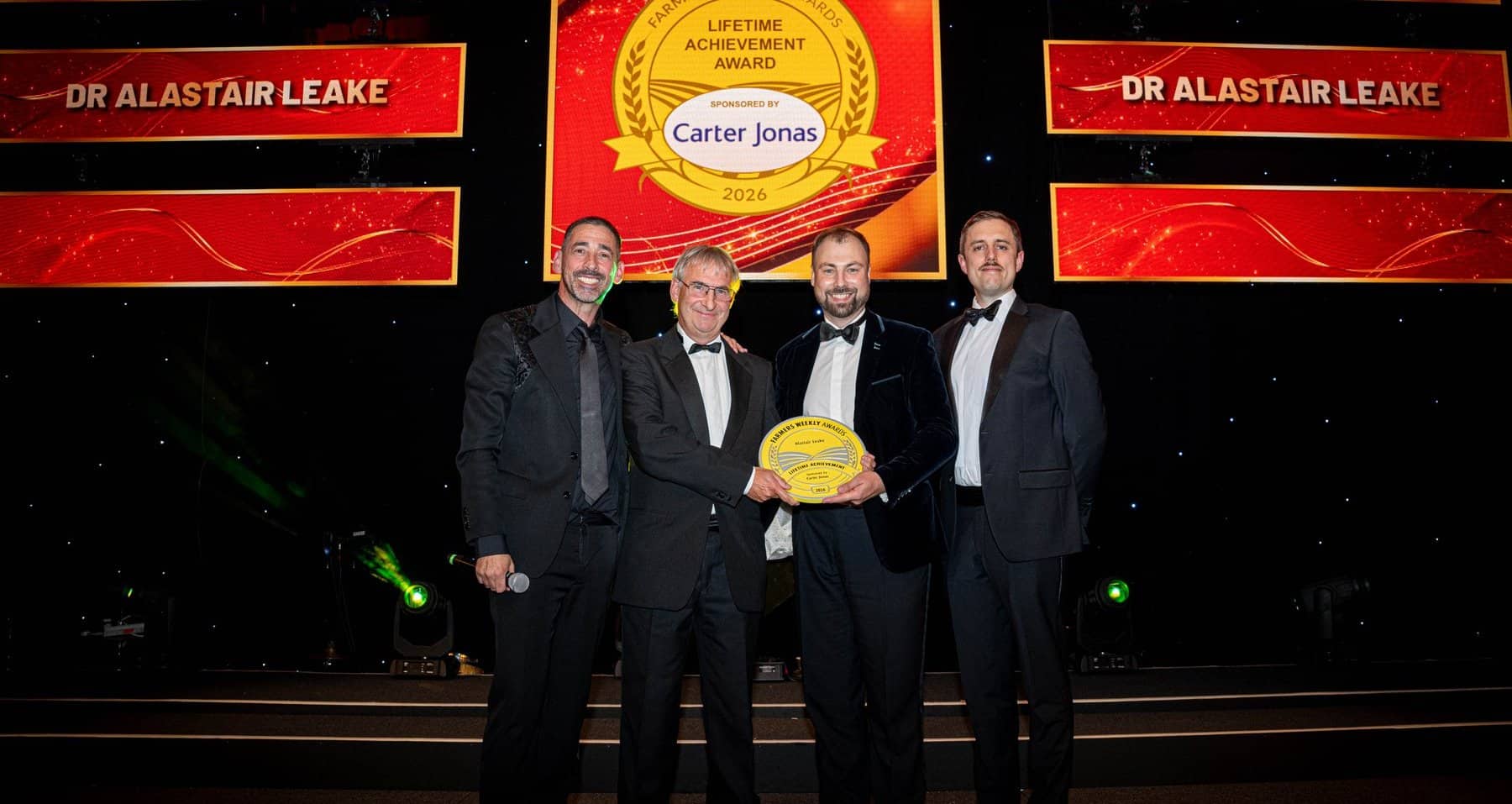 GWCT’s Alastair Leake receives Farmers Weekly lifetime award