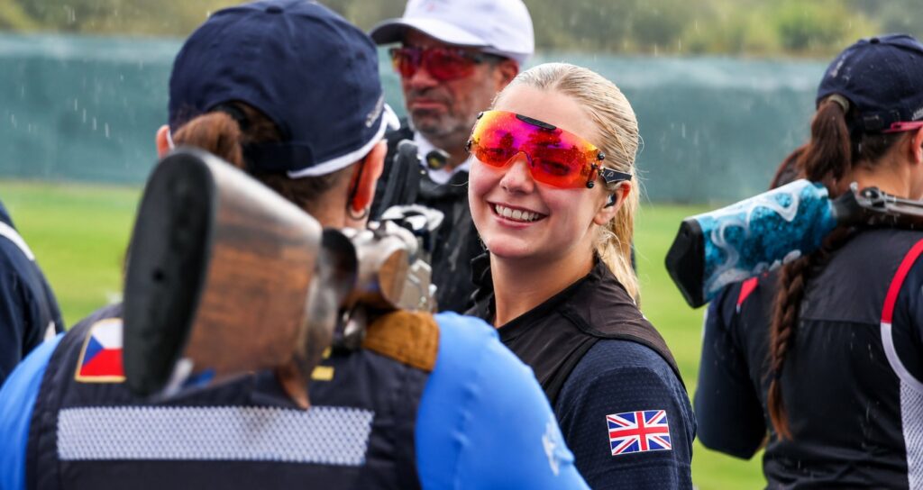 Amber Rutter crowned European Skeet champion in Greece