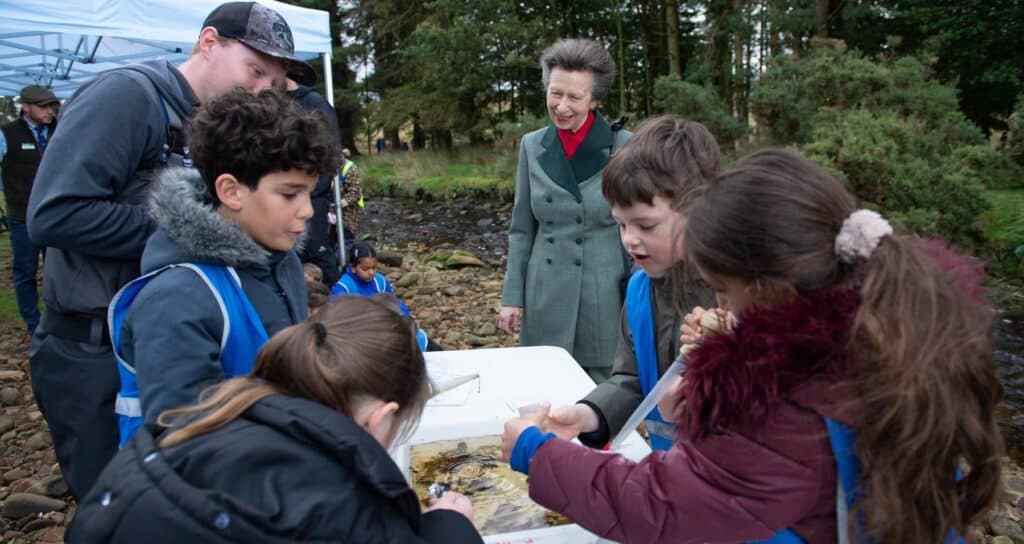 Princess Royal marks 10 years of Let’s Learn Moor at Abbeystead